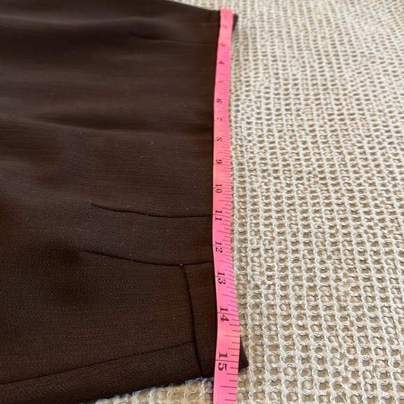 M.M. LaFleur Brown Lined Pencil Skirt – Size 8 | Business Casual - Picture 11 of 11